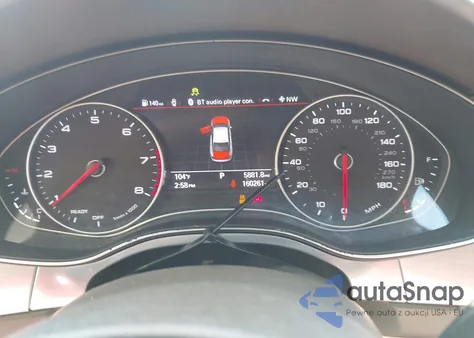 2016 Audi A6 2.0T Premium Plus из США, поврежденный, VIN WAUGFAFC9GN063774